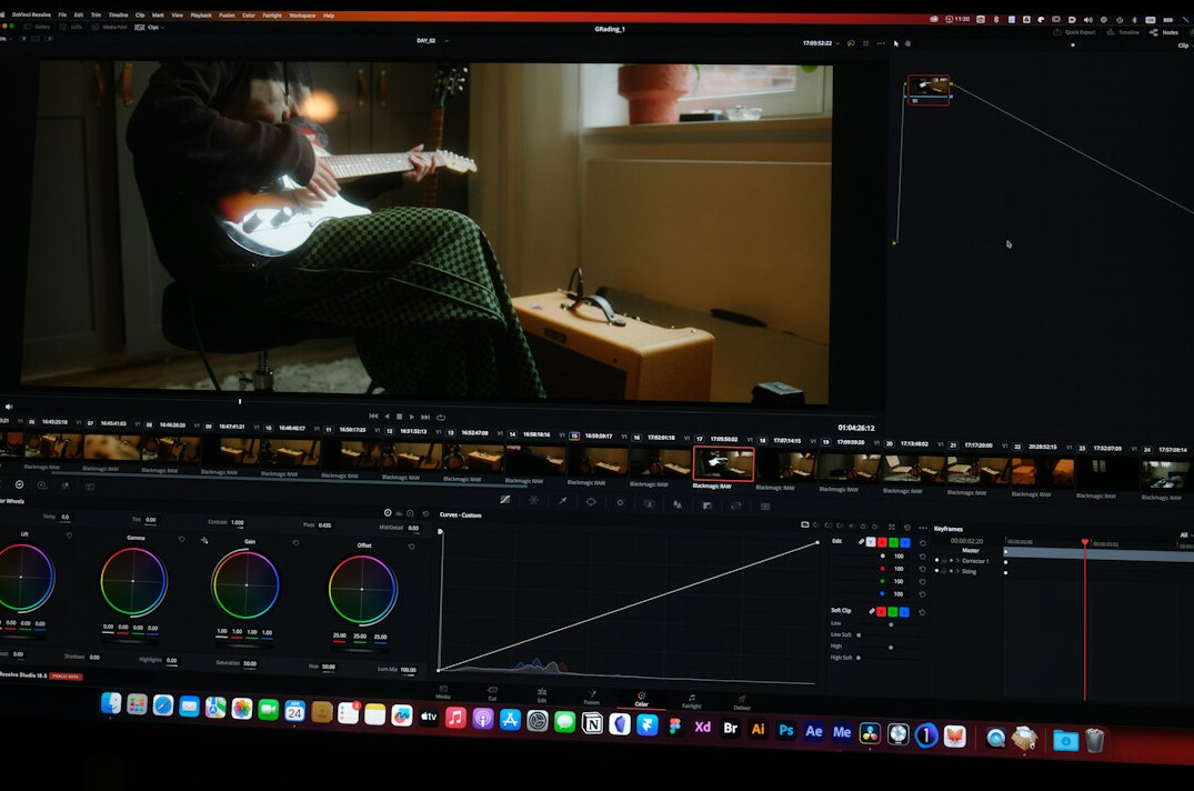 sound mixing in video edit